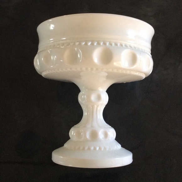 Vintage Milk Glass Accents Rare Vase Poshmark